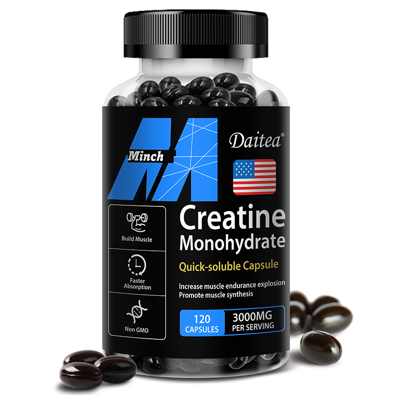 Nutrition Fitness Supplements - クレアチン一水和物 3000 Mg - 筋肉を構築し、運動能力を向上させ、フィットネス、エネルギー生成、大人の栄養補助食品