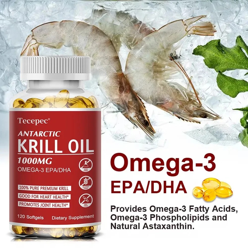 南極オキアミ油カプセル オメガ3とEPA/DHA、アスタキサ - Krill Oil Supplement のレビューと価格