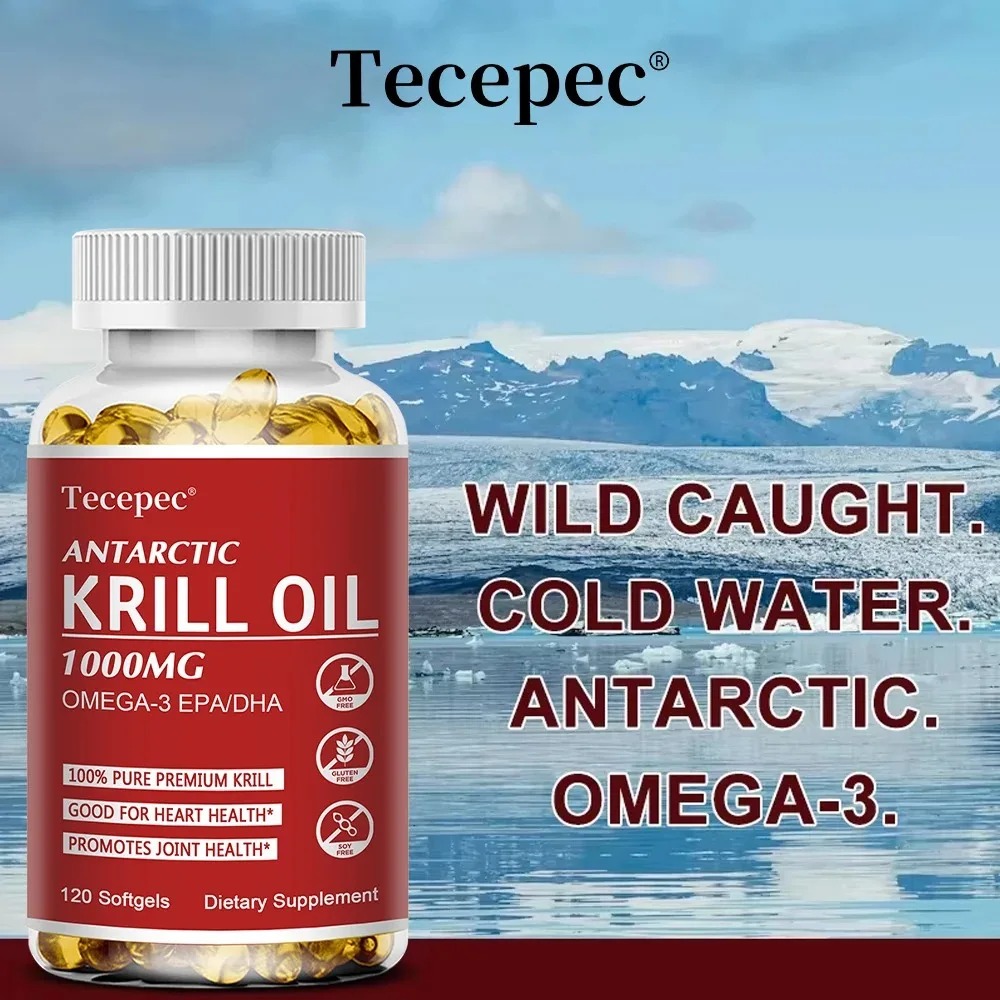 南極オキアミ油カプセル オメガ3とEPA/DHA、アスタキサ - Krill Oil Supplement のレビューと価格