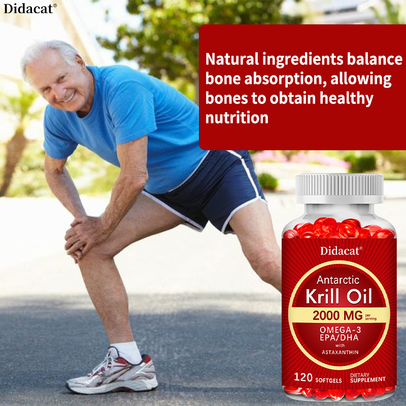2000mg南極オキアミオイル（EPA、DHA、アスタキサン - Krill Oil Supplement のレビューと価格