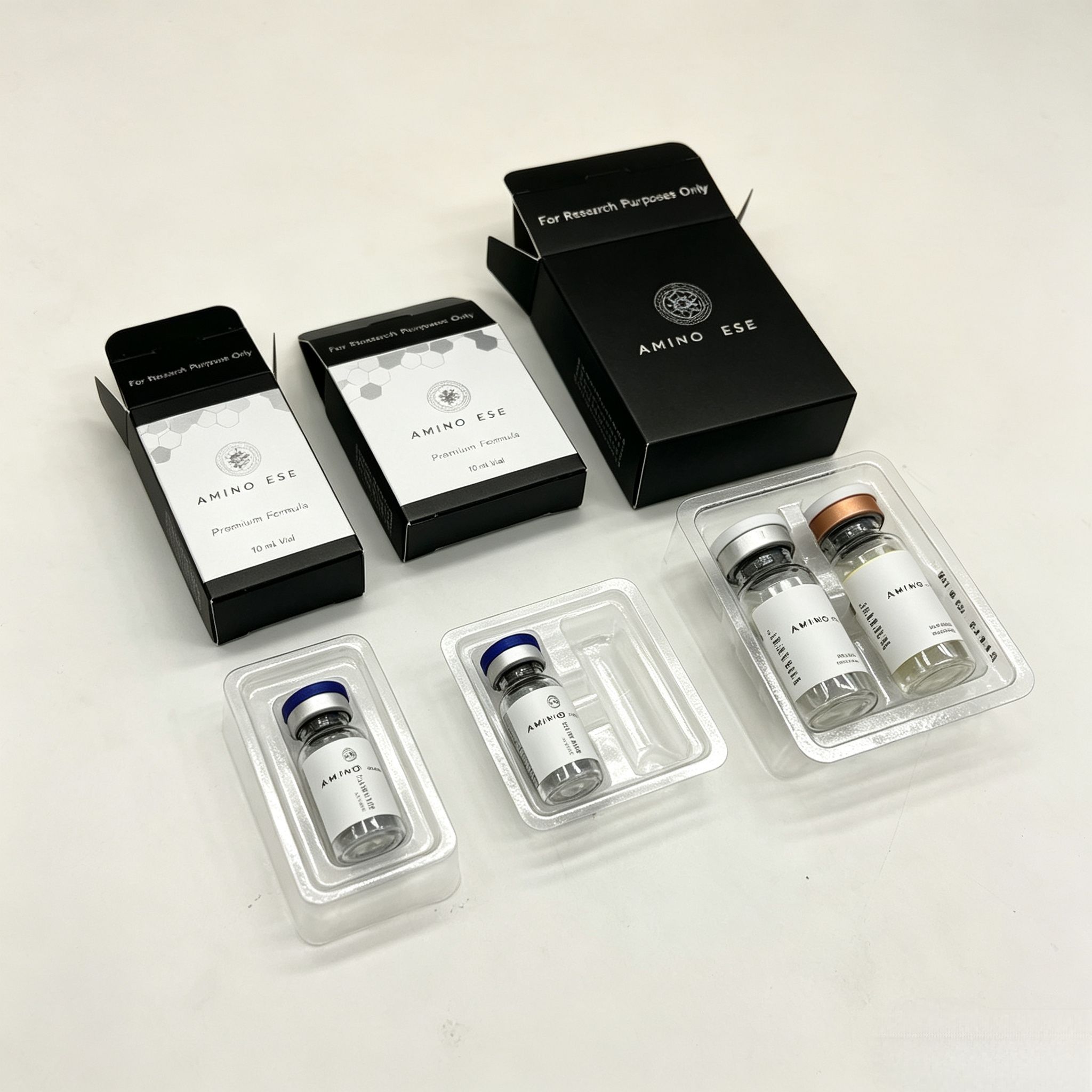 カスタム印刷防水ビニールステッカー＆ラベルボックス（ペプチド - Nutrition And Fitness のレビューと価格