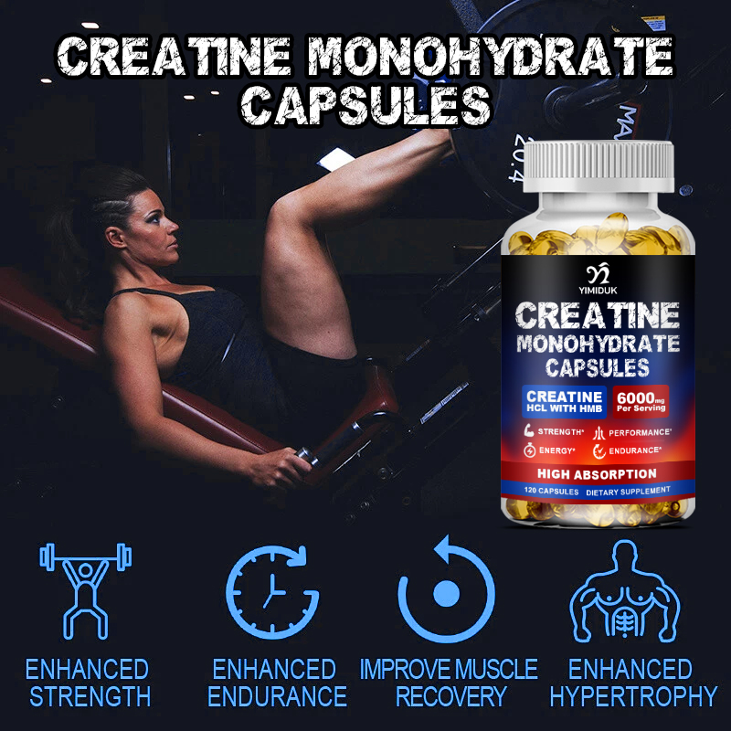 デュアルクレアチンモノハイドレートカプセル、HCL HMB配 - Creatine Hcl Capsule のレビューと価格