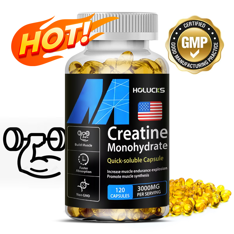 高効力クレアチン 3000mg カプセル、脳と筋肉細胞のエネ - Creatine Hcl Capsule のレビューと価格