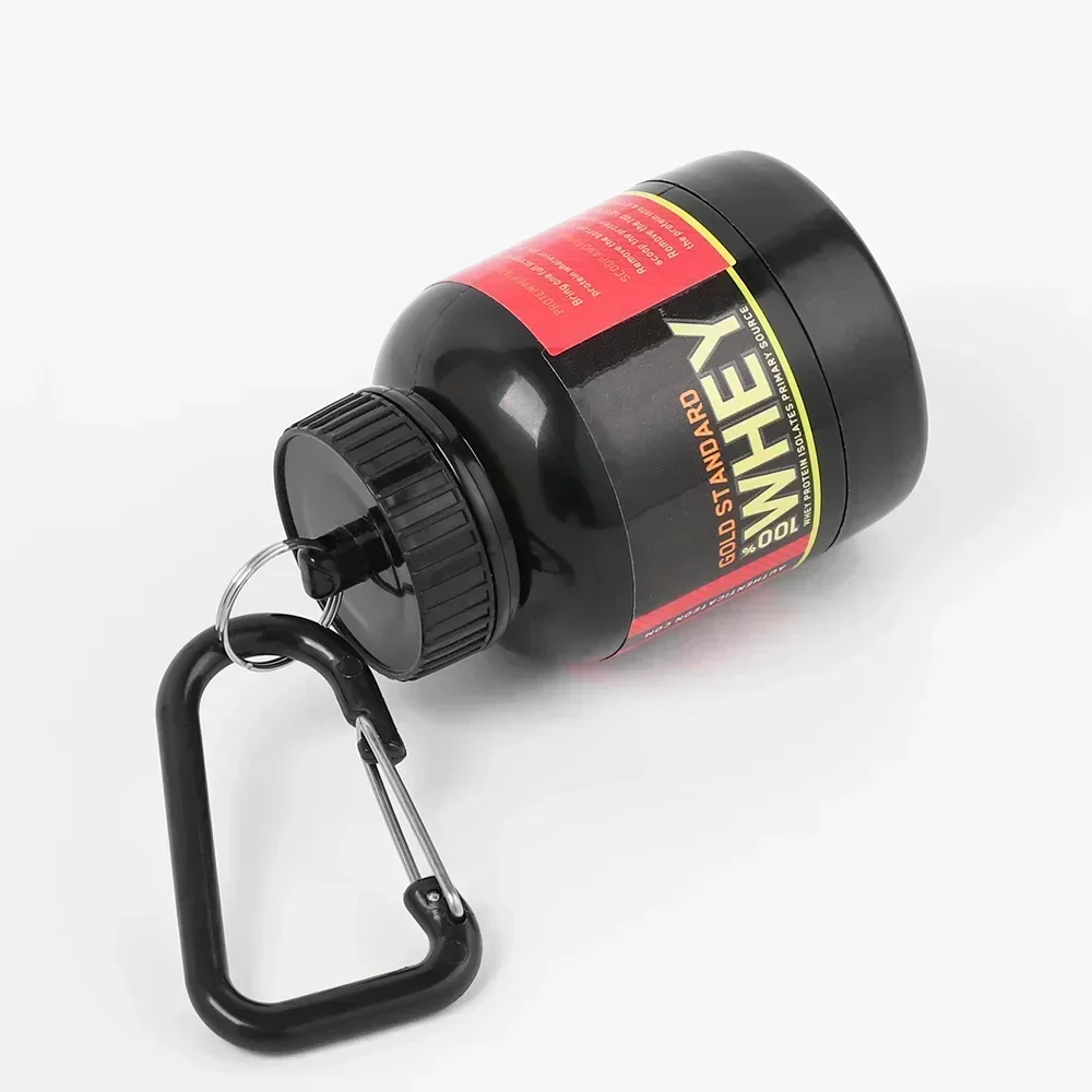 100 ミリリットルポータブルプロテインパウダーコンテナミニ - Nutrition And Fitness のレビューと価格