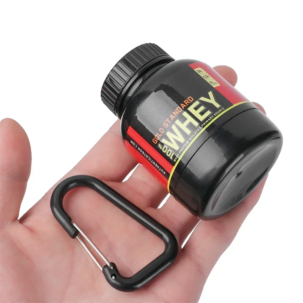 100 ミリリットルポータブルプロテインパウダーコンテナミニ - Nutrition And Fitness のレビューと価格