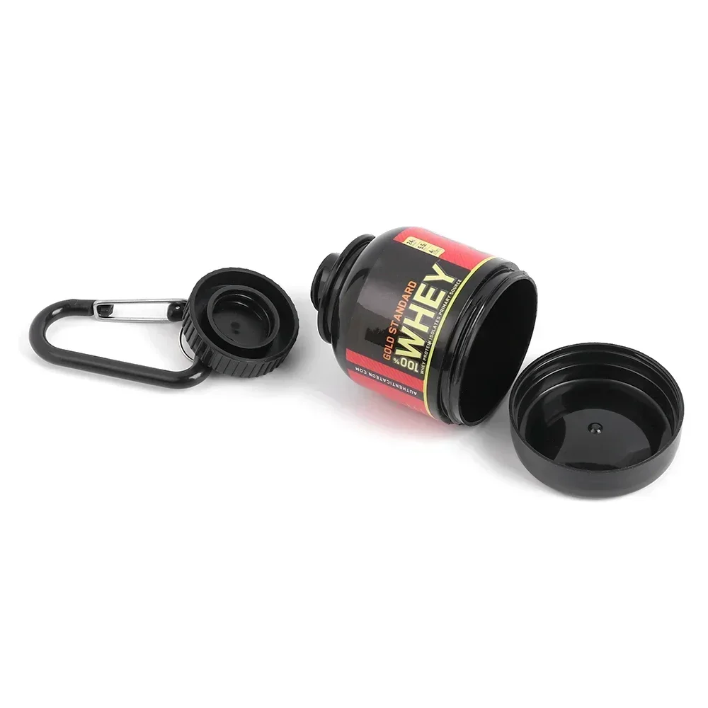 100 ミリリットルポータブルプロテインパウダーコンテナミニ - Nutrition And Fitness のレビューと価格