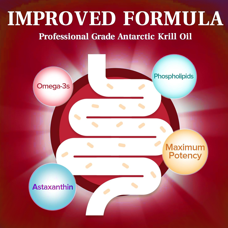 天然クリルオイル1000mgサプリメント、アスタキサンチンと - Krill Oil Supplement のレビューと価格