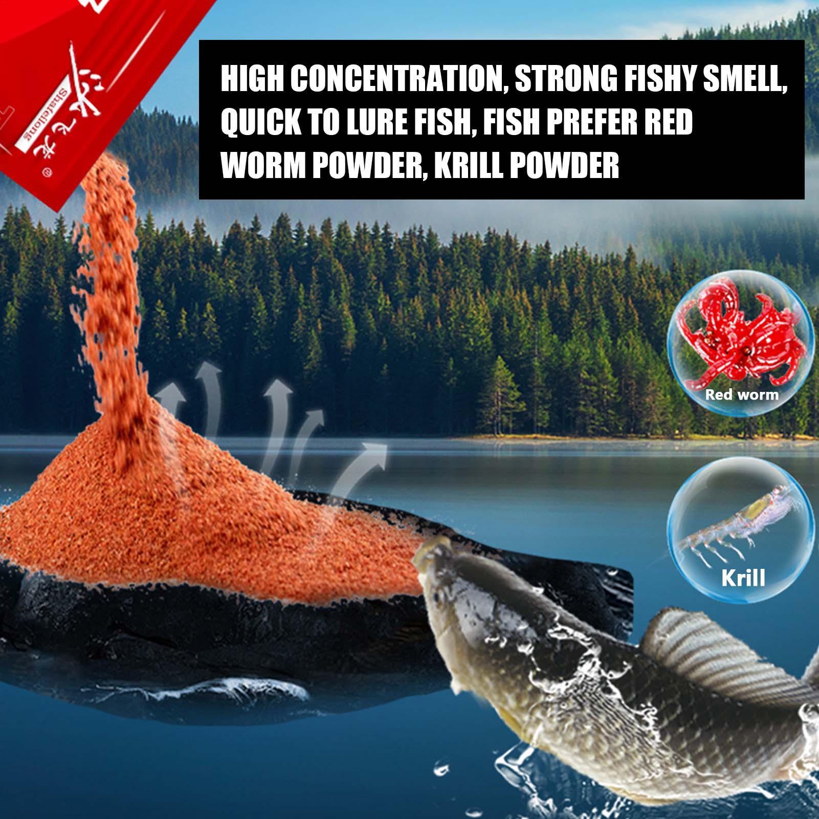 30 グラム赤いワーム香りパウダー高濃度魚誘引剤天然南極オキ - Krill Oil Supplement のレビューと価格