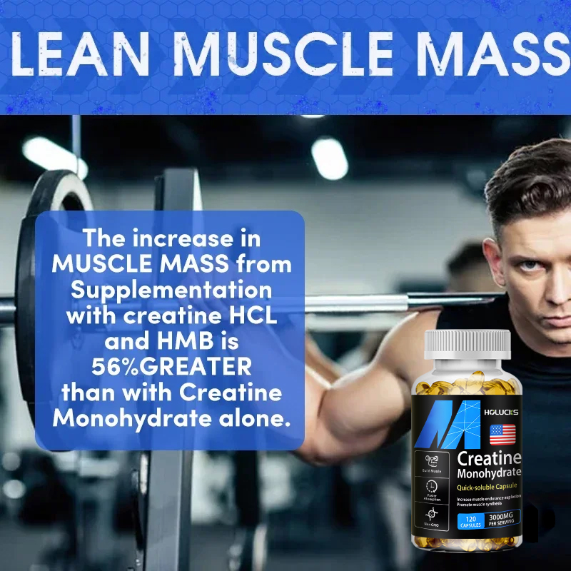 2つ買うと2つ無料！ クレアチン一水和物 3000mg カプ - Creatine Hcl Capsule のレビューと価格