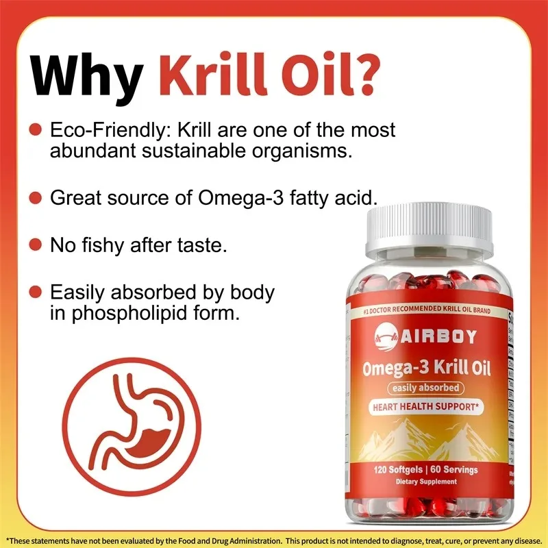 オメガ3 クリルオイル EPA、DHA、アスタキサンチン配合 - Krill Oil Supplement のレビューと価格
