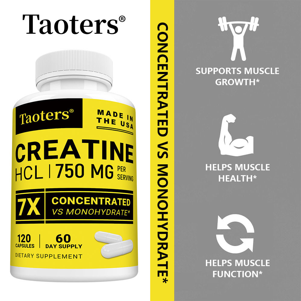 クレアチンHClカプセル、筋力増強、集中力と持久力向上、代謝 - Creatine Hcl Capsule のレビューと価格