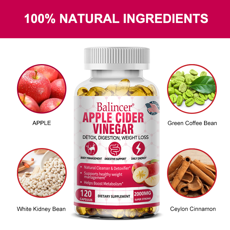 アップルサイダービネガー - マグネシウム、緑茶、体重管理、 - Apple Cider Vinegar Pill のレビューと価格