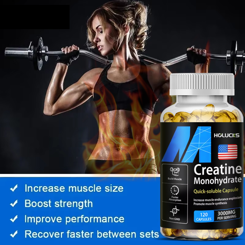 2つ買うと2つ無料！ 純粋なクレアチン一水和物カプセル、筋肉 - Creatine Hcl Capsule のレビューと価格