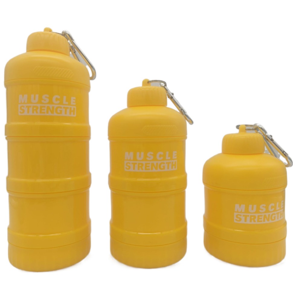 登山用バックル付きポータブルプロテインパウダーボックス,ファ - Nutrition And Fitness のレビューと価格