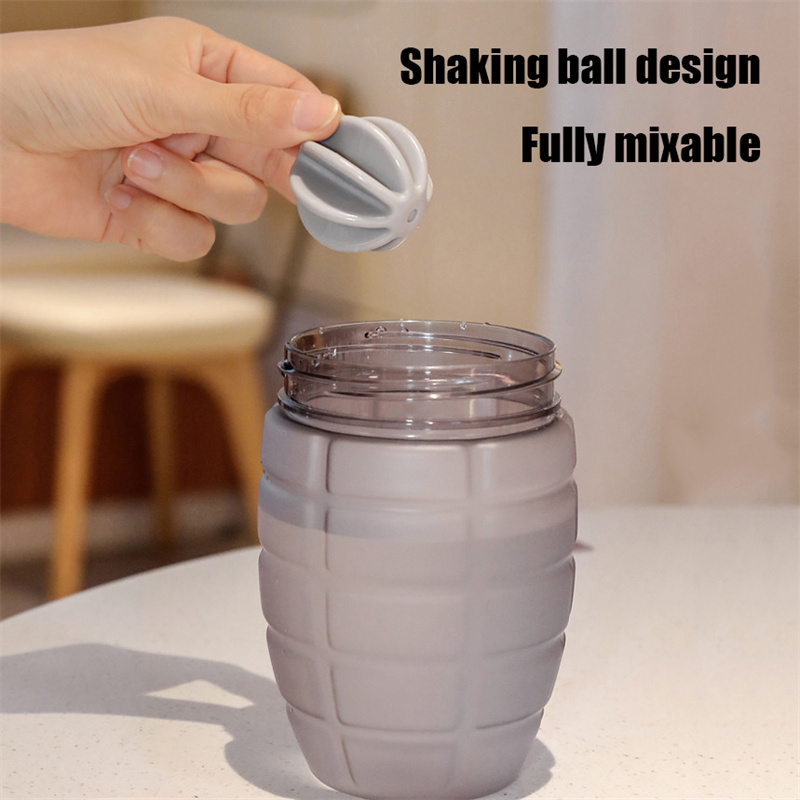 600ml フィットネススポーツウォーターボトルファッション - Fitness Nutrition Milk Shake のレビューと価格