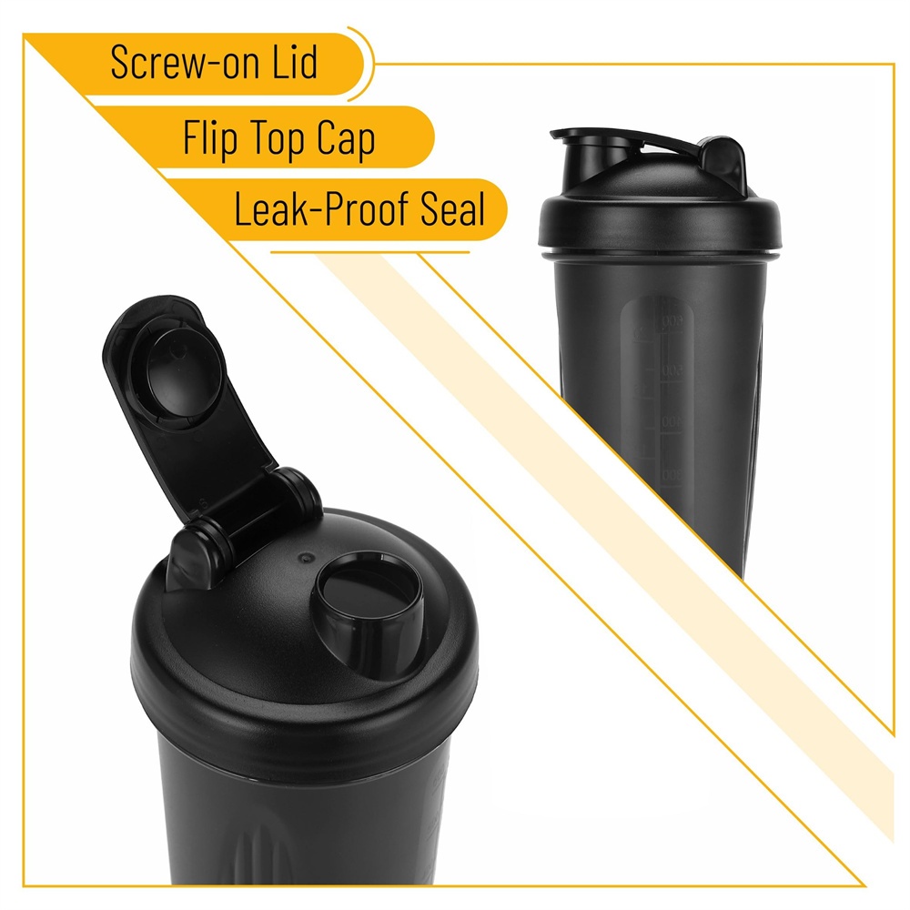 1個入り ポータブルプロテインシェイカー 600ml フィッ - Nutrition And Fitness のレビューと価格