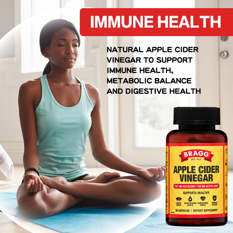 ブラッグ アップル サイダー ビネガー - ビタミン D3  - Apple Cider Vinegar Pill のレビューと価格
