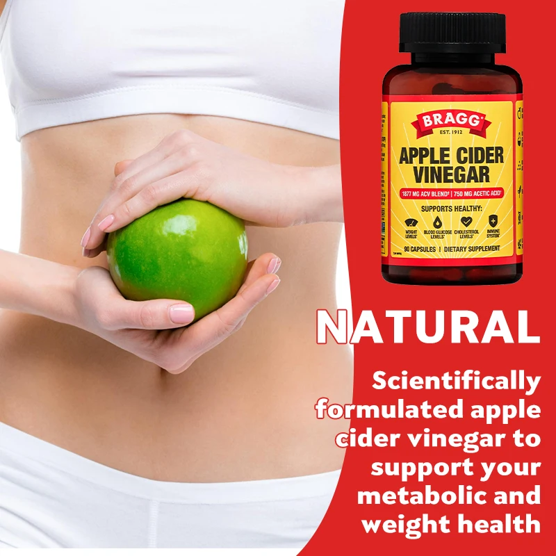 ブラッグ アップル サイダー ビネガー - ビタミン D3  - Apple Cider Vinegar Pill のレビューと価格