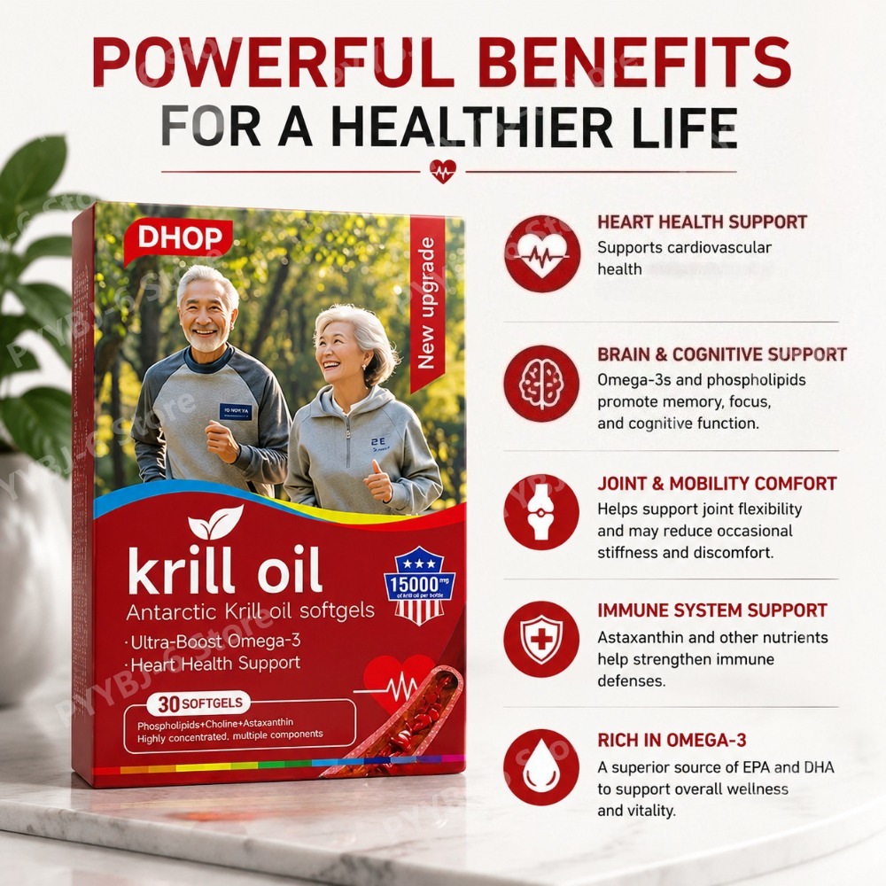 南極オキアミ油 15000mg 30ソフトジェル 1食あたり - Krill Oil Supplement のレビューと価格