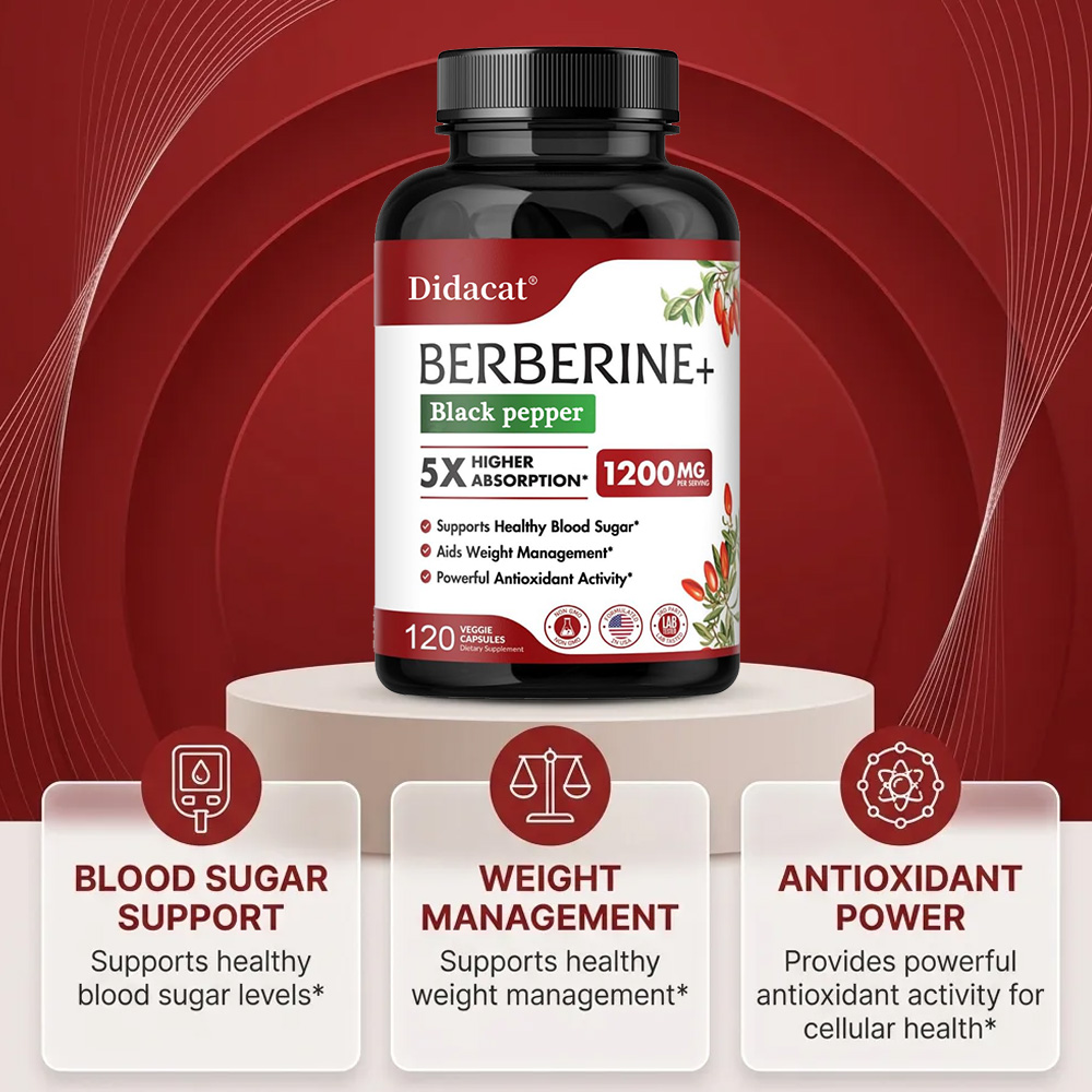 ベルベリンサプリメント 1200mg - 超高純度98% ベ - Apple Cider Vinegar Pill のレビューと価格