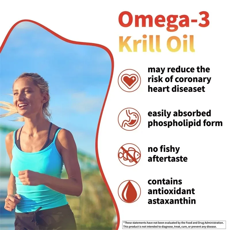 オメガ3 クリルオイル アスタキサンチン配合 プレミアム デ - Krill Oil Supplement のレビューと価格