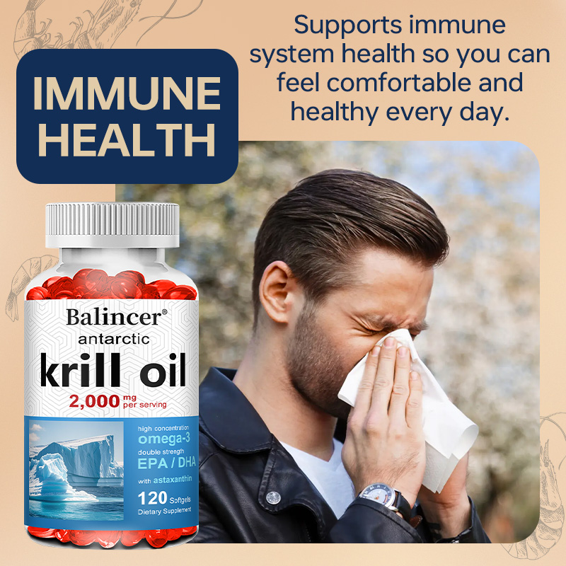 南極オキアミオイル 2000mg サプリメント、オメガ3の天 - Krill Oil Supplement のレビューと価格